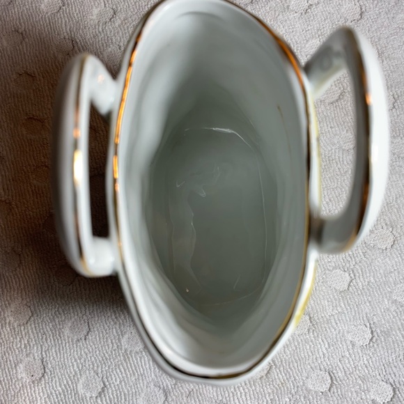 Vintage NAPCO Porcelain Handled Bag Trinket Holder - Collectible - Picture 3 of 13